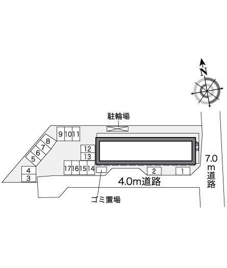 ＮＯＭＵＲＡ(25623)の駐車配置図