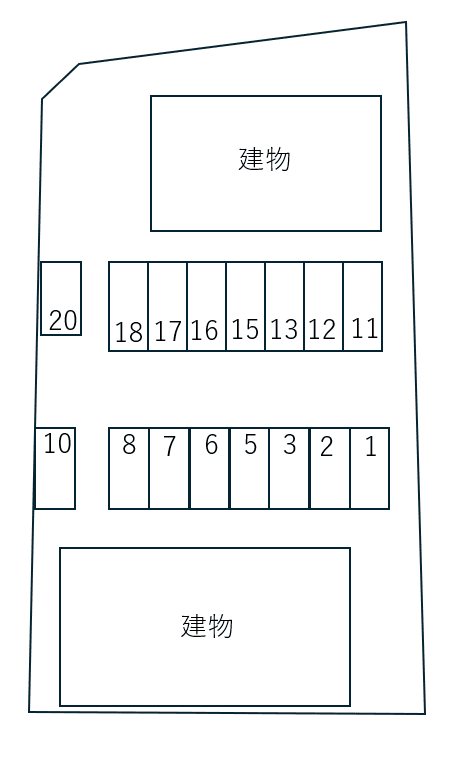 シーズ・富士Ⅰの駐車配置図