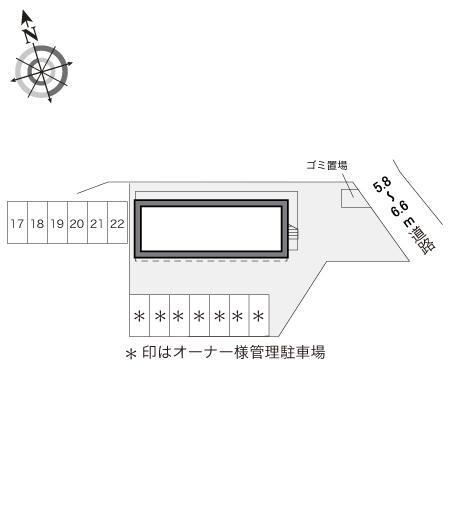 ルミエール　テラオ(15564)の駐車配置図