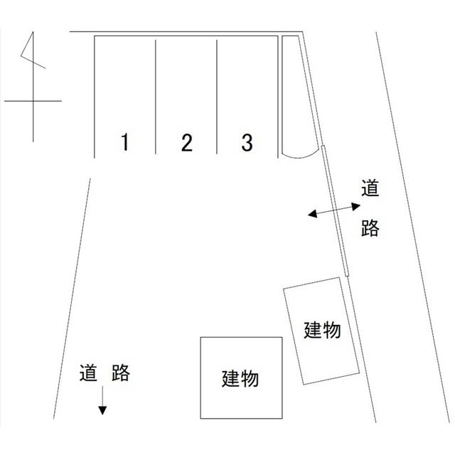 神野2丁目M月極駐車場の駐車配置図