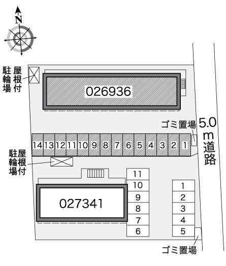 ＺⅠ(26936)の駐車配置図