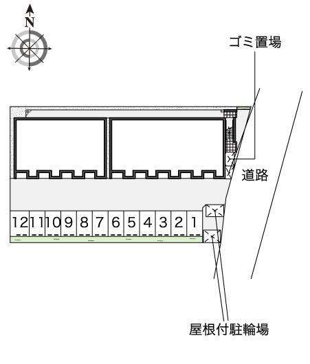 さくら(53403)の駐車配置図