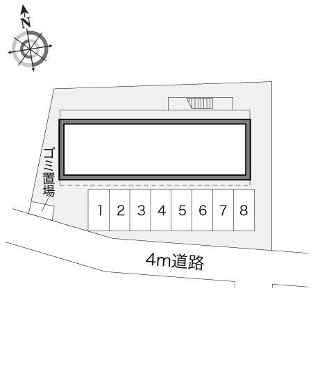 久松(14448)の駐車配置図