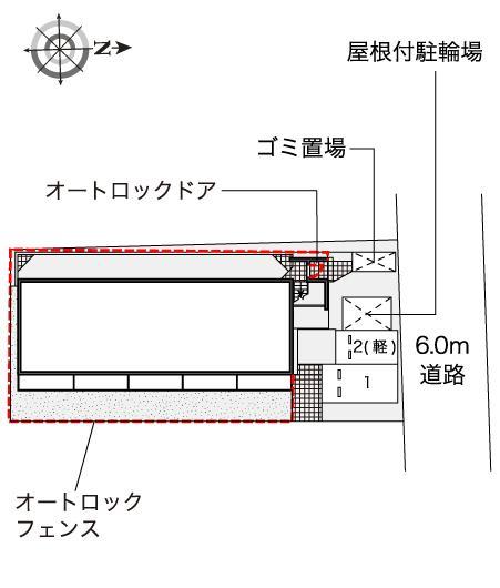 イクセン６(53760)の駐車配置図