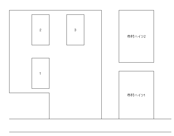 宮和田月極駐車場の駐車配置図