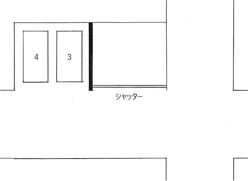 染宮駐車場の駐車配置図