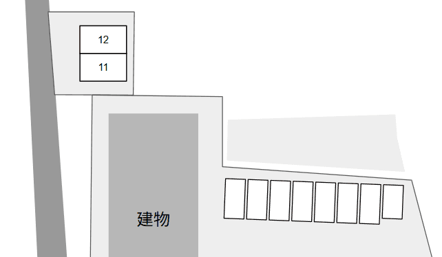 カーサ・セレーノ敷地外別駐車場の駐車配置図