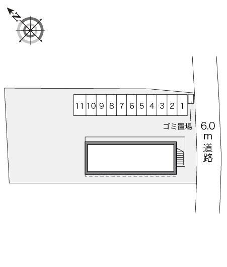 昭徳Ⅱ(22646)の駐車配置図