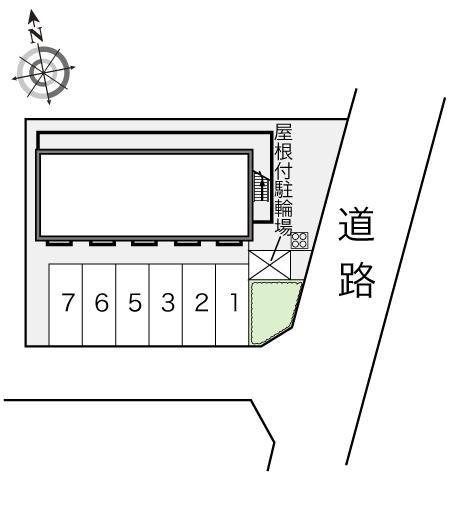 レインボー(14644)の駐車配置図