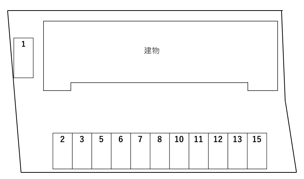 エクセールの駐車配置図