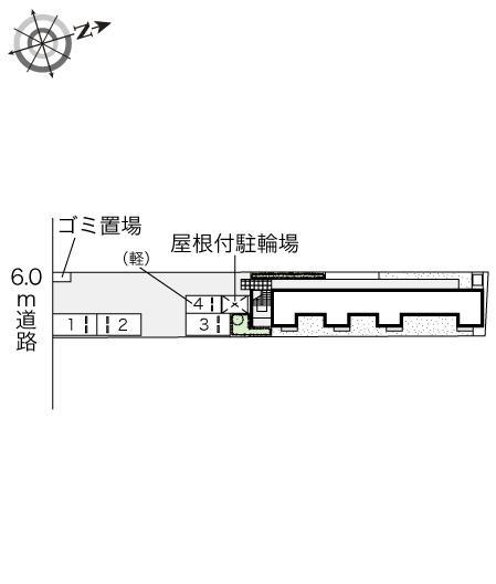 湘南なかぜ(44817)の駐車配置図