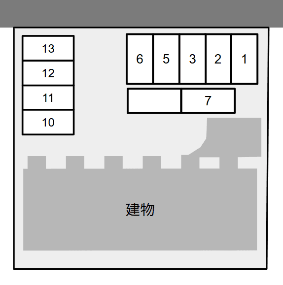 Ｒｅｘｚｙの駐車配置図