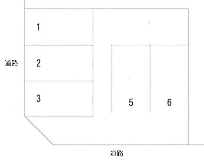 80.古川月極駐車場の駐車配置図