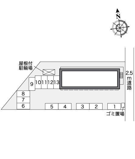 ＳＡＹＡＫＡ(25880)の駐車配置図