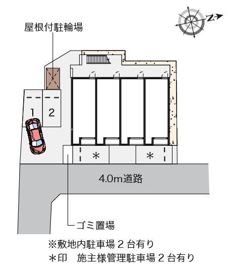 湖南(53747)の駐車配置図