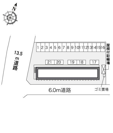 ほうえい(32458)の駐車配置図