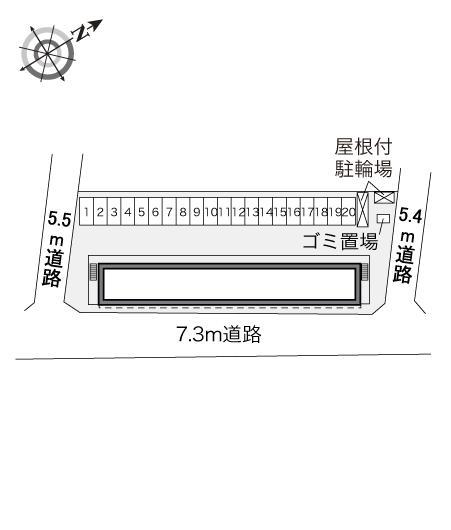 Ｍｅｒｃｕｒｙ(34338)の駐車配置図
