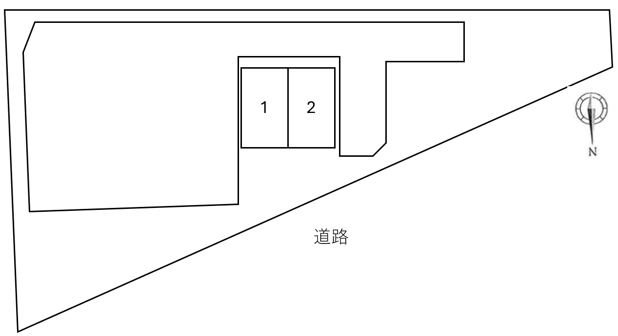 ｽﾃｰｼﾞﾌｧｰｽﾄ桜新町駐車場の駐車配置図