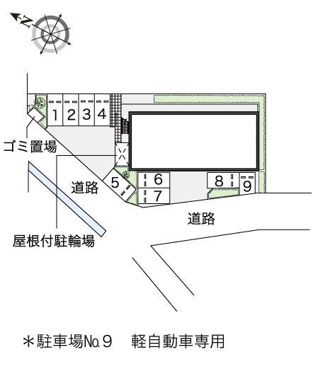 ＡＫＵＲＡ６(51631)の駐車配置図