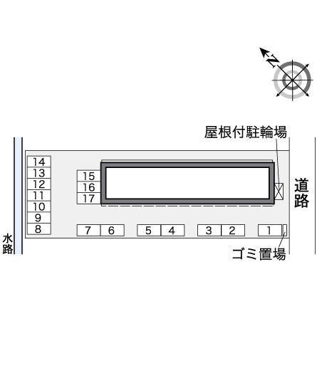 ＲアンドＫ(37216)の駐車配置図