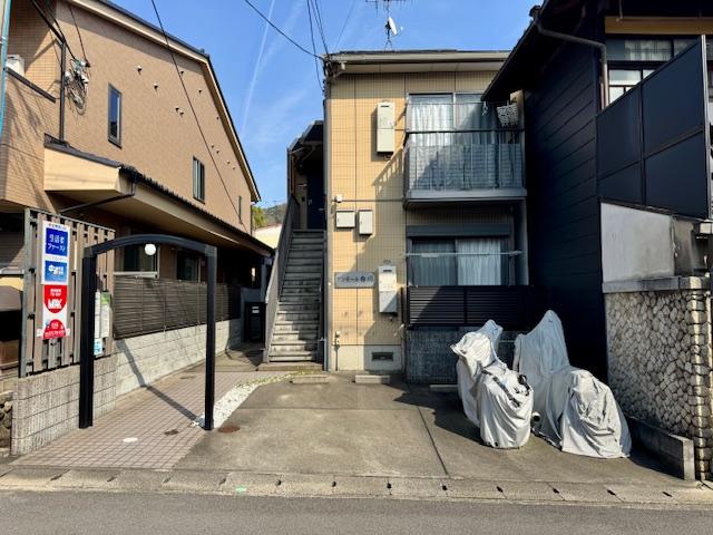 サンモール白川の外観・駐車場イメージ1枚目