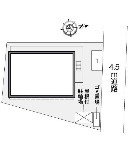 東園田(25294)の駐車配置図