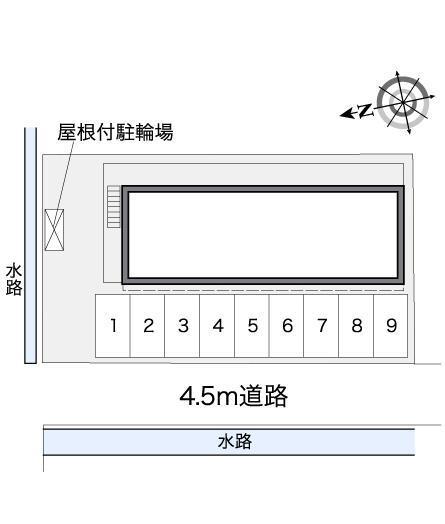 ＡＶＡＮＣＥ(38088)の駐車配置図