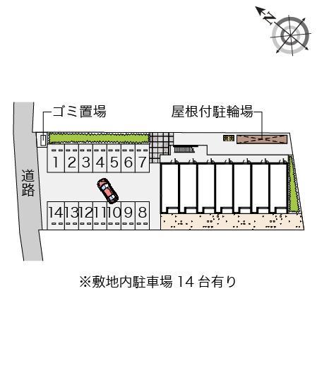 フォンテ(55318)の駐車配置図