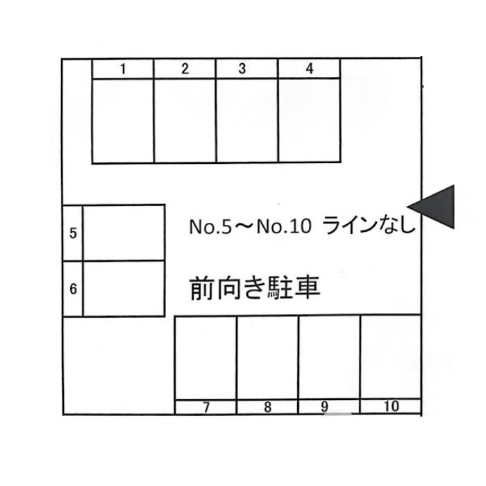 ホンダパーキングの駐車配置図