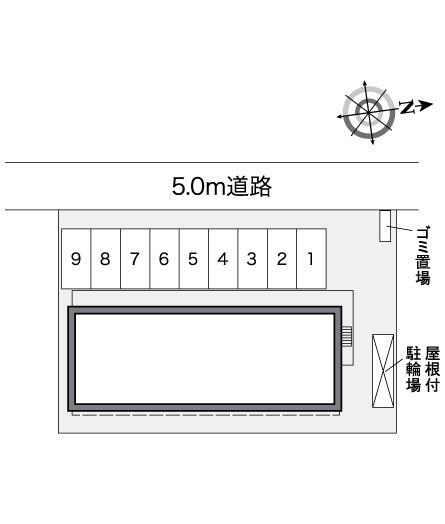 フリーダム(27570)の駐車配置図