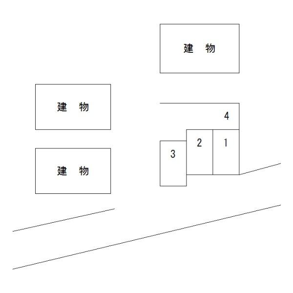 No.71 荒畑　駐車場の駐車配置図