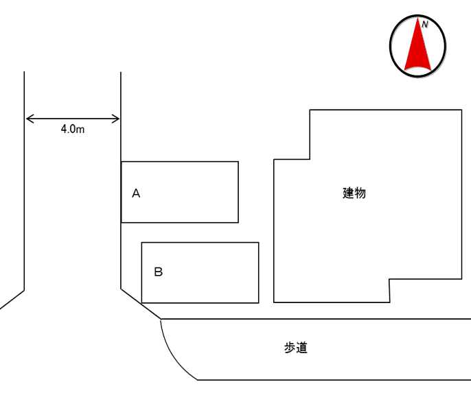 Yベラーノモータープールの駐車配置図