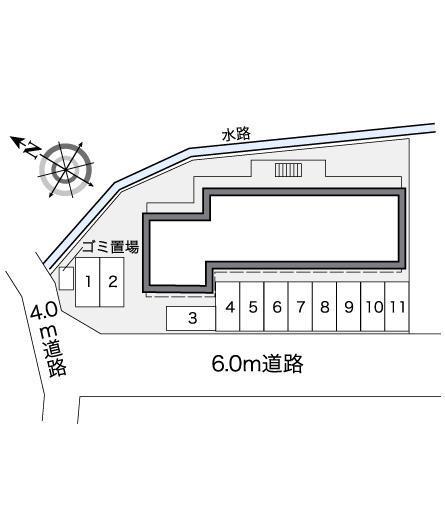 湯ノ尻(25919)の駐車配置図
