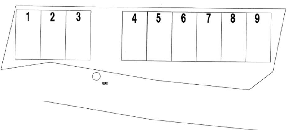 鈴木第２駐車場の駐車配置図