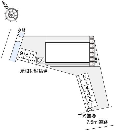 Ｍｏｎ　ｙａｓｕｅ(44348)の駐車配置図