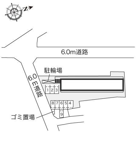 エーデルワイス天王寺(23929)の駐車配置図