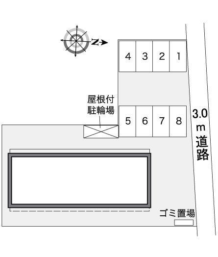 ドルフ(25954)の駐車配置図