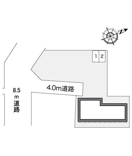 コンフォート(27304)の駐車配置図