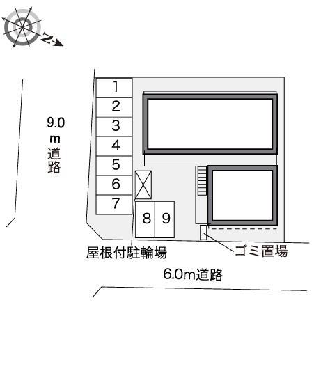 こま(30581)の駐車配置図