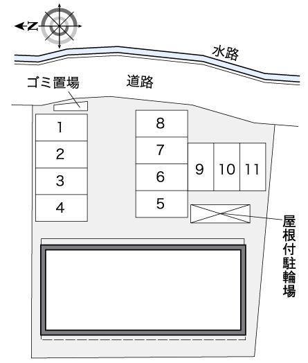 さぬきⅡ(37361)の駐車配置図