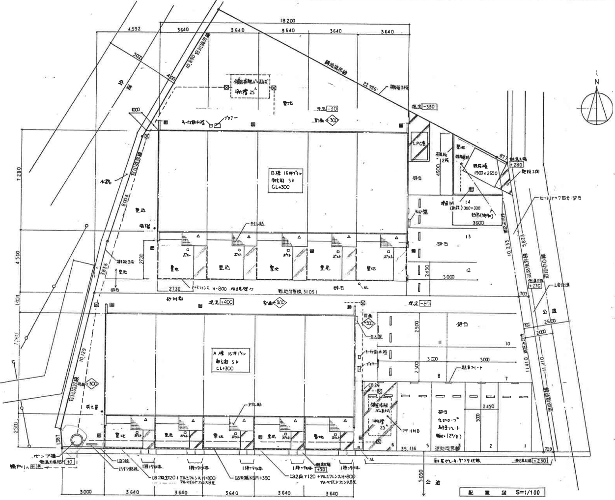 ＤＵＰＬＥＸ 国王１７Ａの駐車配置図