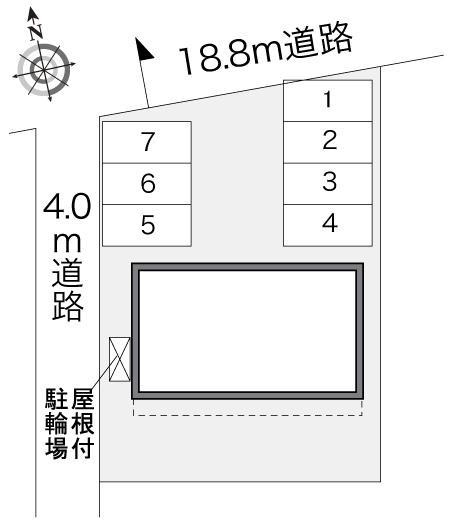 ミーサ(31110)の駐車配置図