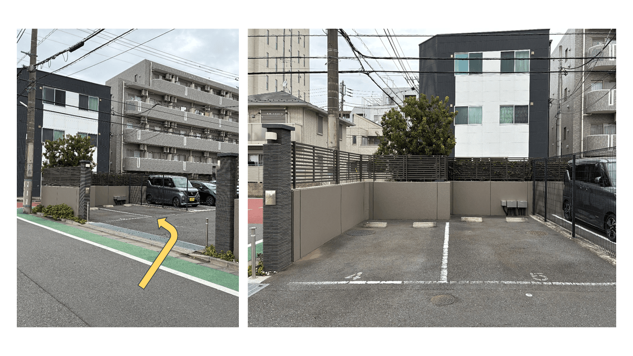 緑町一丁目駐車場の外観・駐車場イメージ1枚目