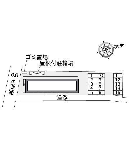 かたくり(36392)の駐車配置図