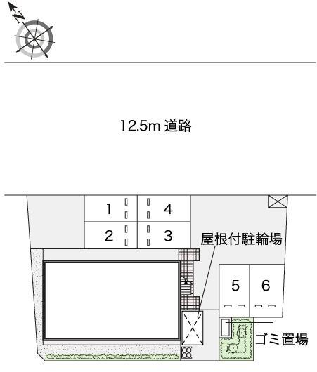 松ふで(46260)の駐車配置図