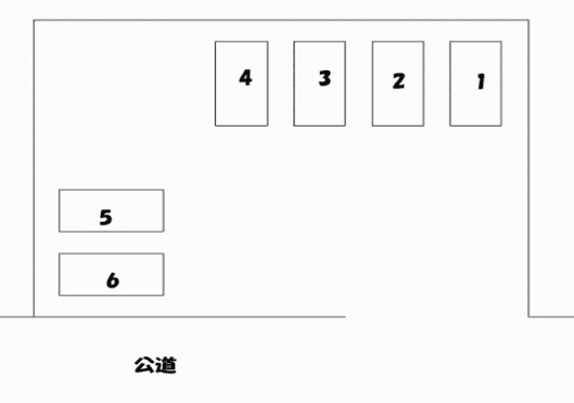 鈴木PKの駐車配置図