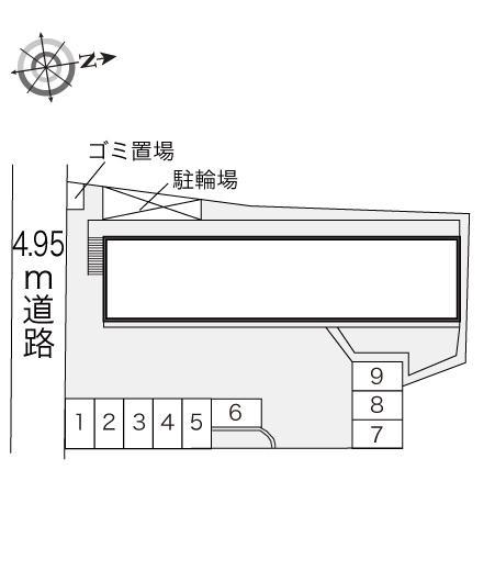 サンガ(19035)の駐車配置図