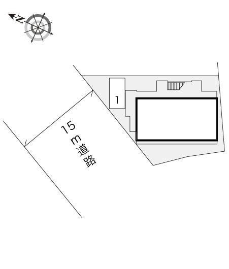 平和台(18017)の駐車配置図