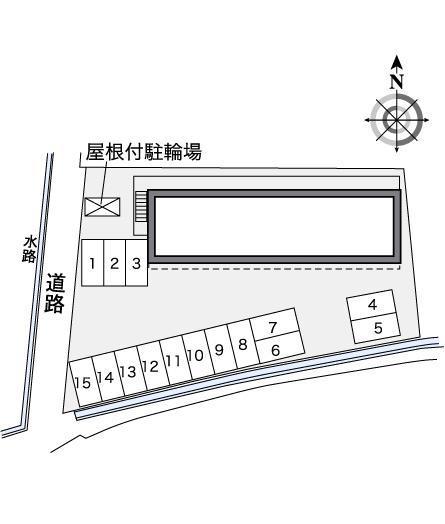 竹寅(35712)の駐車配置図