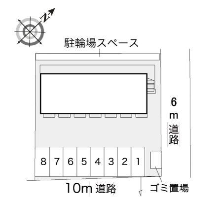 南条(7662)の駐車配置図